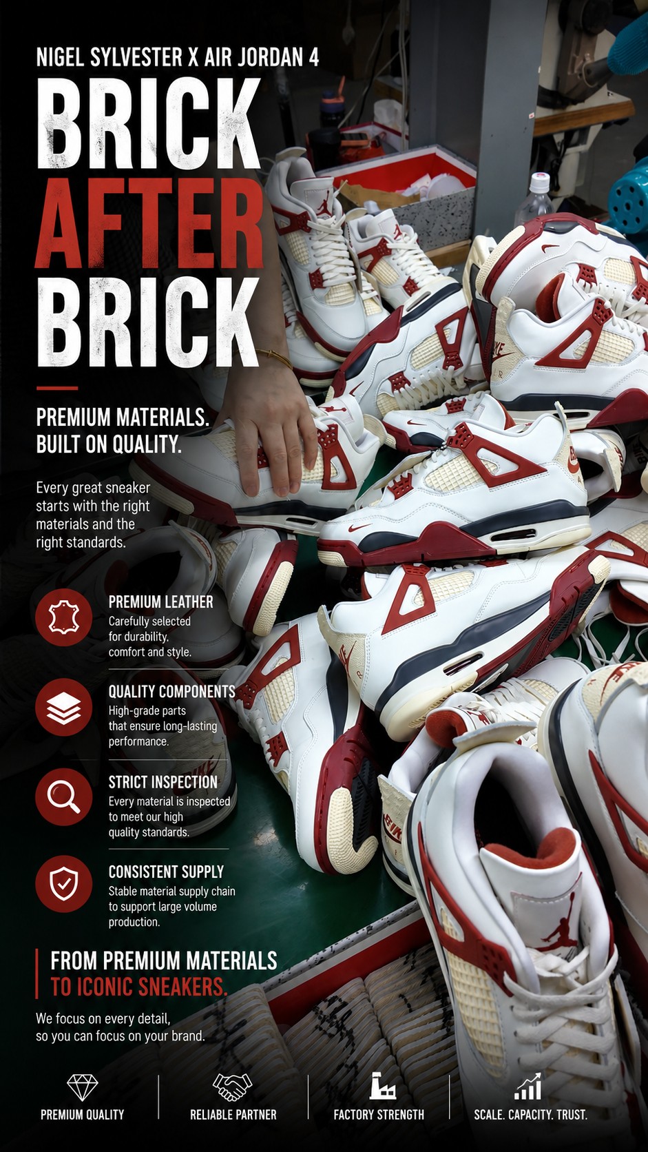 Nigel Sylvester AJ4 Brick After Brick detail