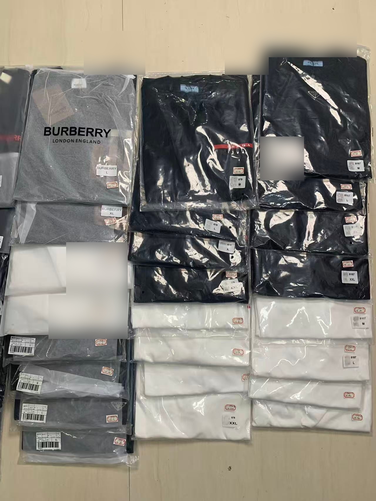 Premium apparel order ready - designer tees quality checked